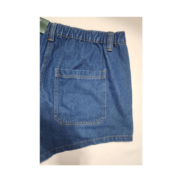 woman's jean shorts super high rise size 17 waist 38 wild fable - Picture 5 of 9